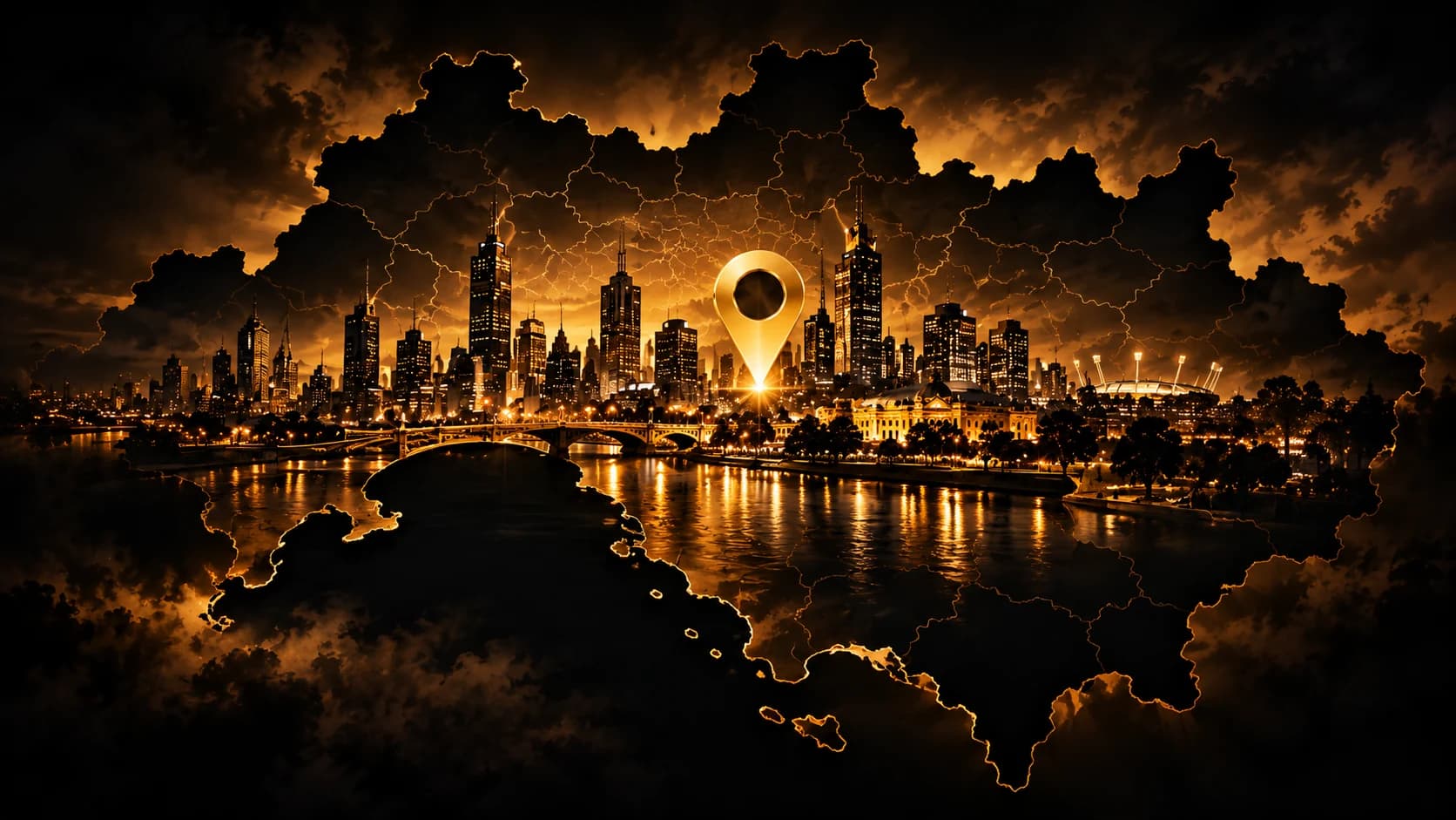 Melbourne skyline image